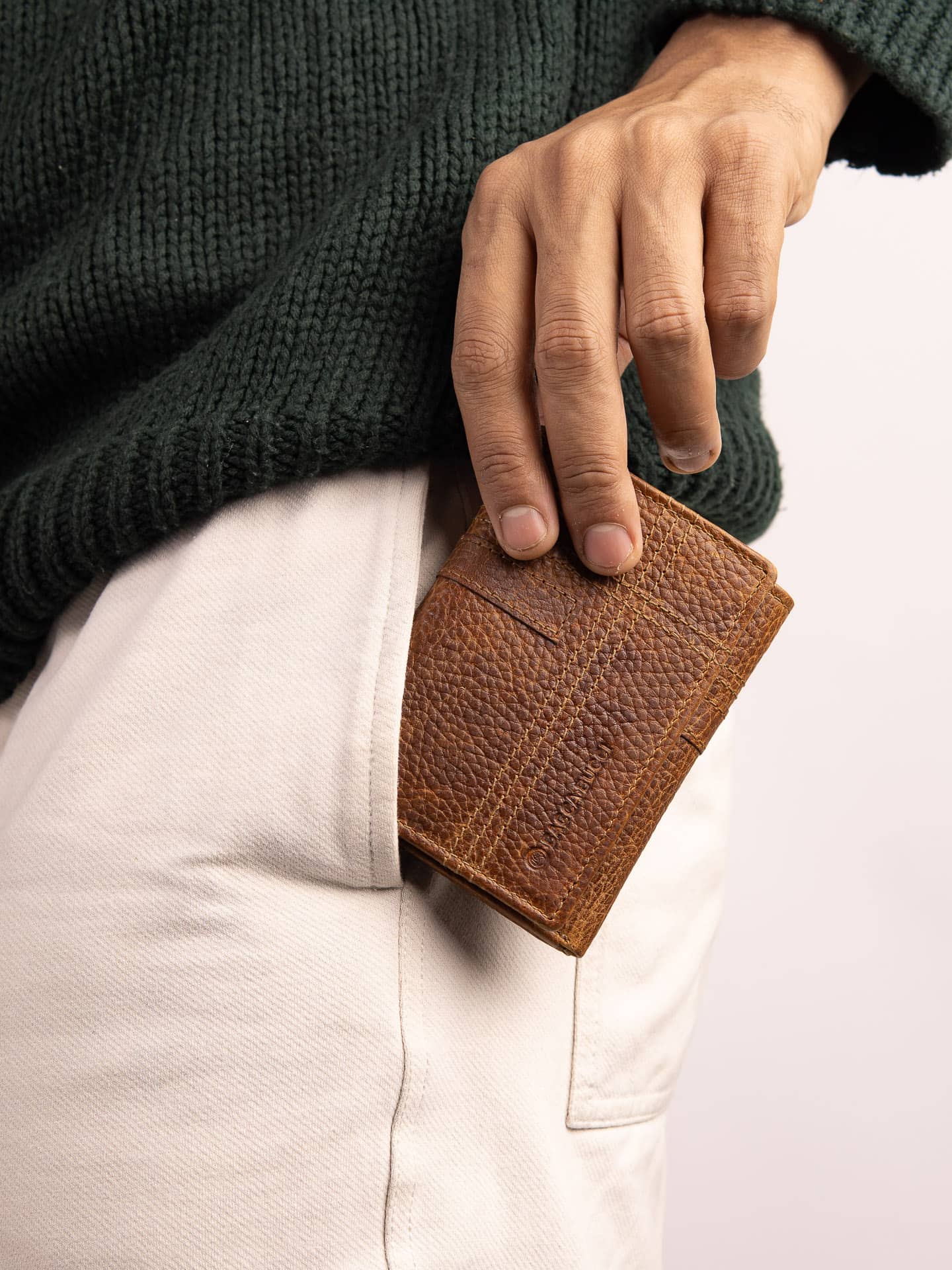 Trifold Leather Wallets
