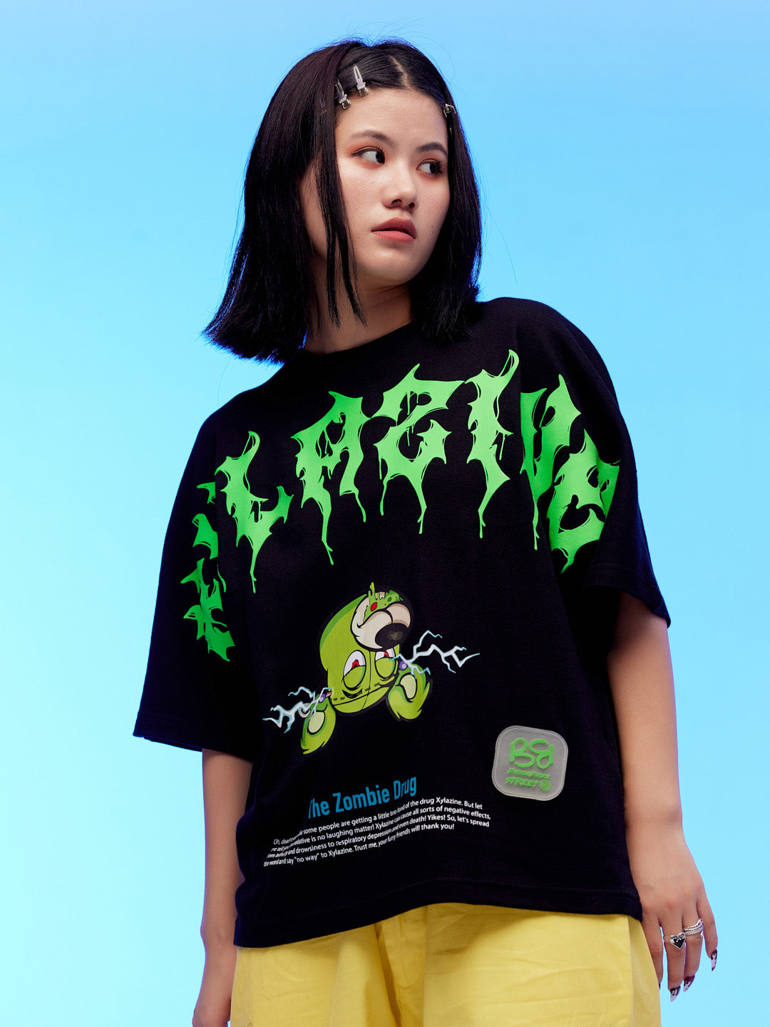 Black Oversized T shirt