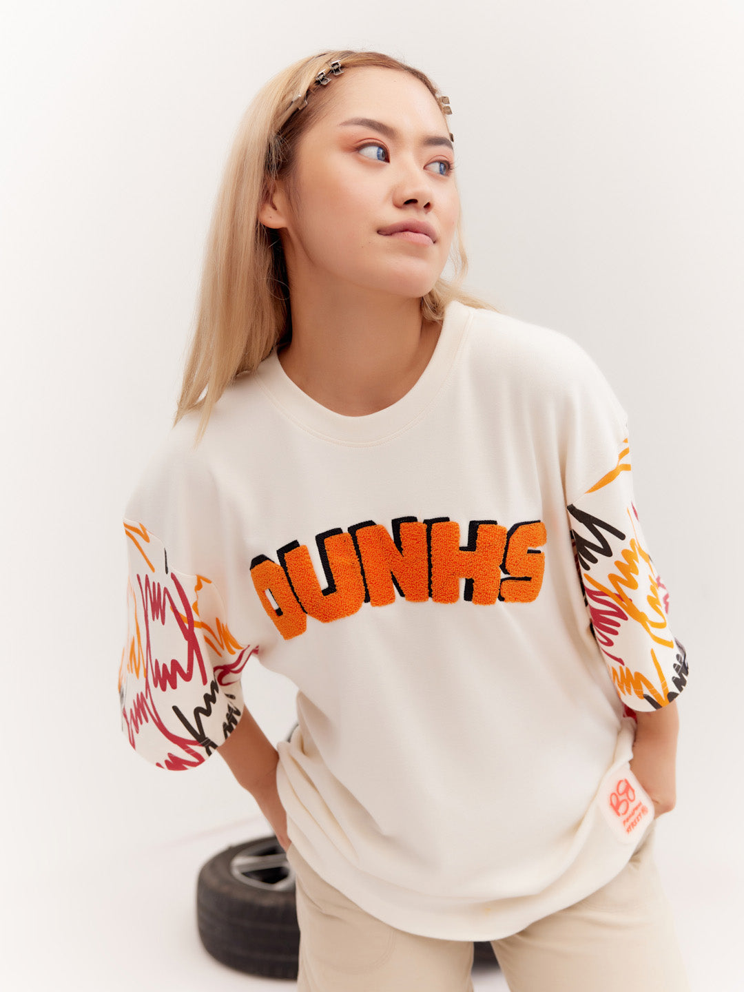 White Oversized T Shirt