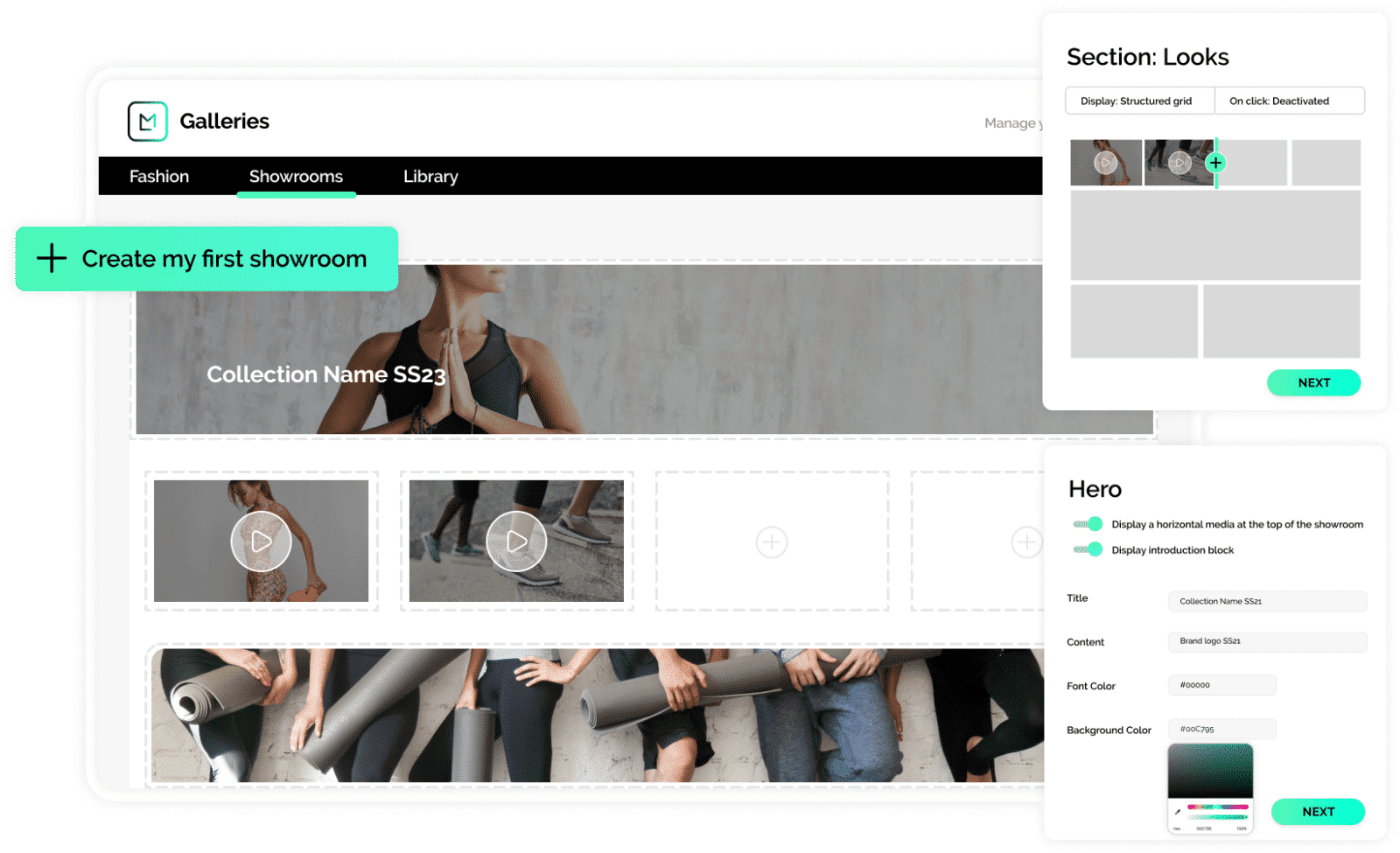 logiciel pour créer un catalogue de produits pour une marque de vêtements de sport