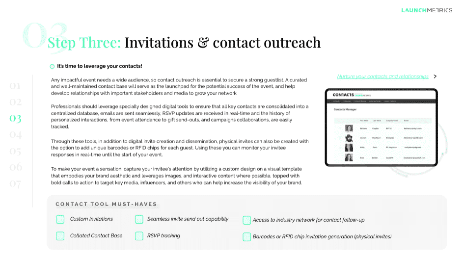 event planning checklist